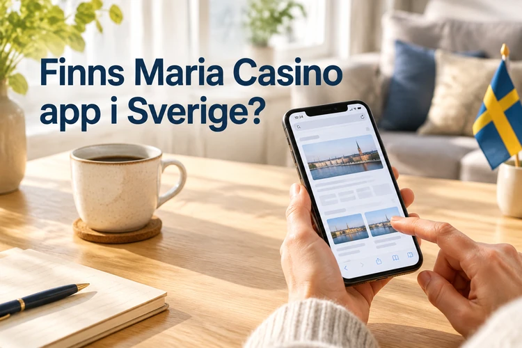 Finns Maria Casino app i Sverige?