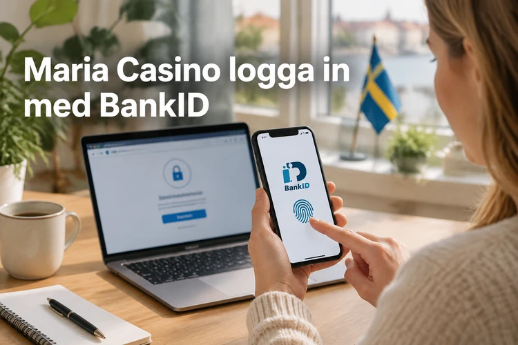 Maria Casino logga in med BankID